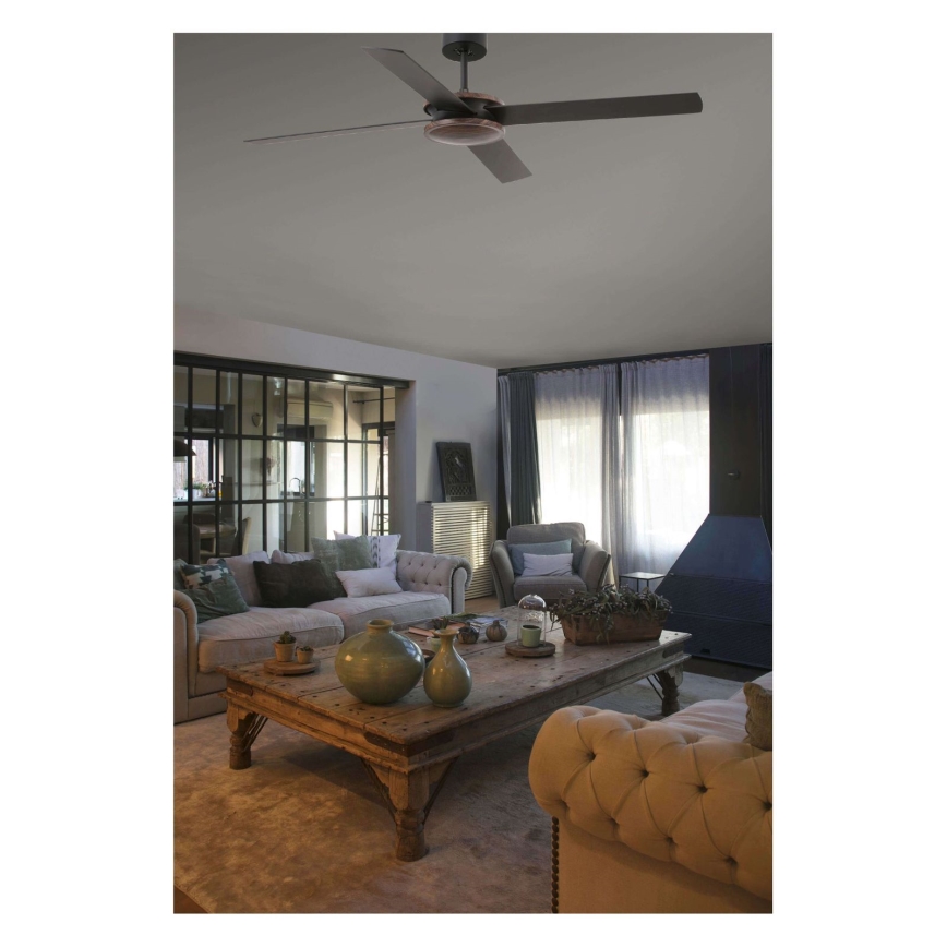 FARO 33724 - Ceiling fan POLEA d. 132 cm + remote control