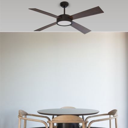 FARO 33725 - LED Ceiling fan HYDRA LED/20W/230V d. 132 cm + remote control