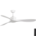 FARO 33750DC - Ceiling fan LUZON L white + remote control