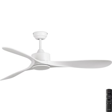 FARO 33750DC - Ceiling fan LUZON L white + remote control