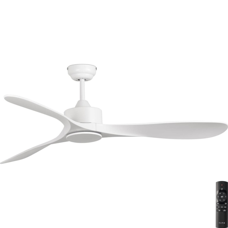 FARO 33750DC - Ceiling fan LUZON L white + remote control