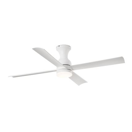 FARO 33756 - LED Ceiling fan FRASER LED/16W/230V white d. 120 cm + remote control