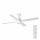 FARO 33756 - LED Ceiling fan FRASER LED/16W/230V white d. 120 cm + remote control