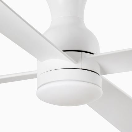 FARO 33756WT - LED Ceiling fan FRASER XL LED/16W/230V white d. 120 cm Wi-Fi Tuya + remote control