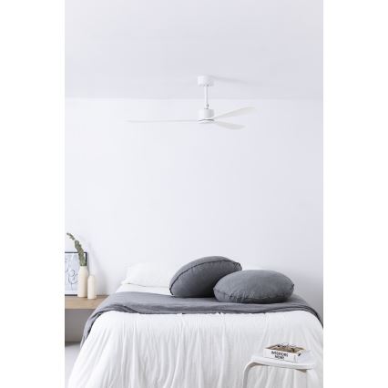 FARO 33760WT - Ceiling fan AMELIA L white d. 132 cm Wi-Fi Tuya + remote control