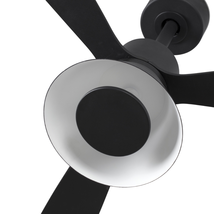 FARO 33761WT-23 - LED Dimmable ceiling fan AMELIA L CONE LED/20W/230V 2700/3500/5000K black d. 132 cm Wi-Fi Tuya + remote control