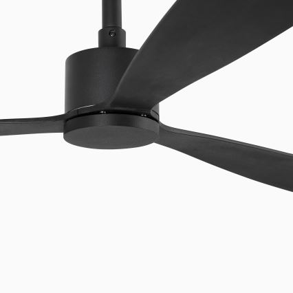 FARO 33761WT - Ceiling fan AMELIA L black d. 132 cm Wi-Fi Tuya + remote control