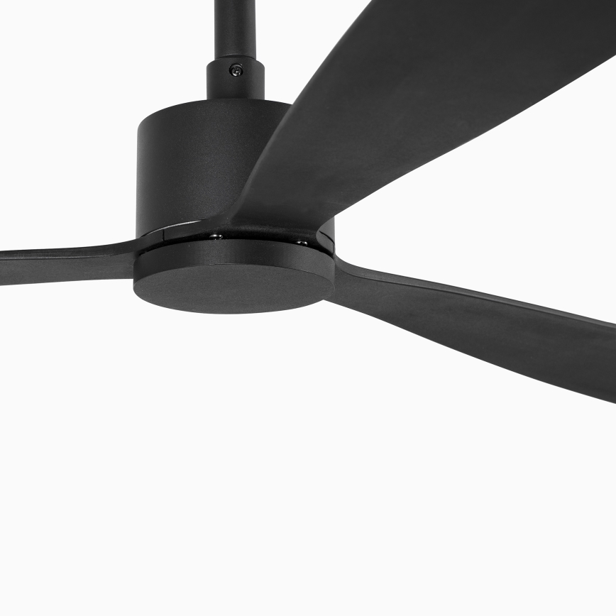 FARO 33761WT - Ceiling fan AMELIA L black d. 132 cm Wi-Fi Tuya + remote control