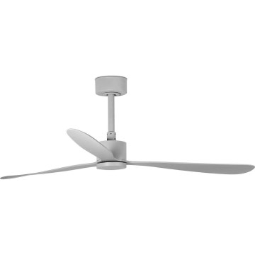 FARO 33762WT - Ceiling fan AMELIA L grey d. 132 cm Wi-Fi Tuya + remote control