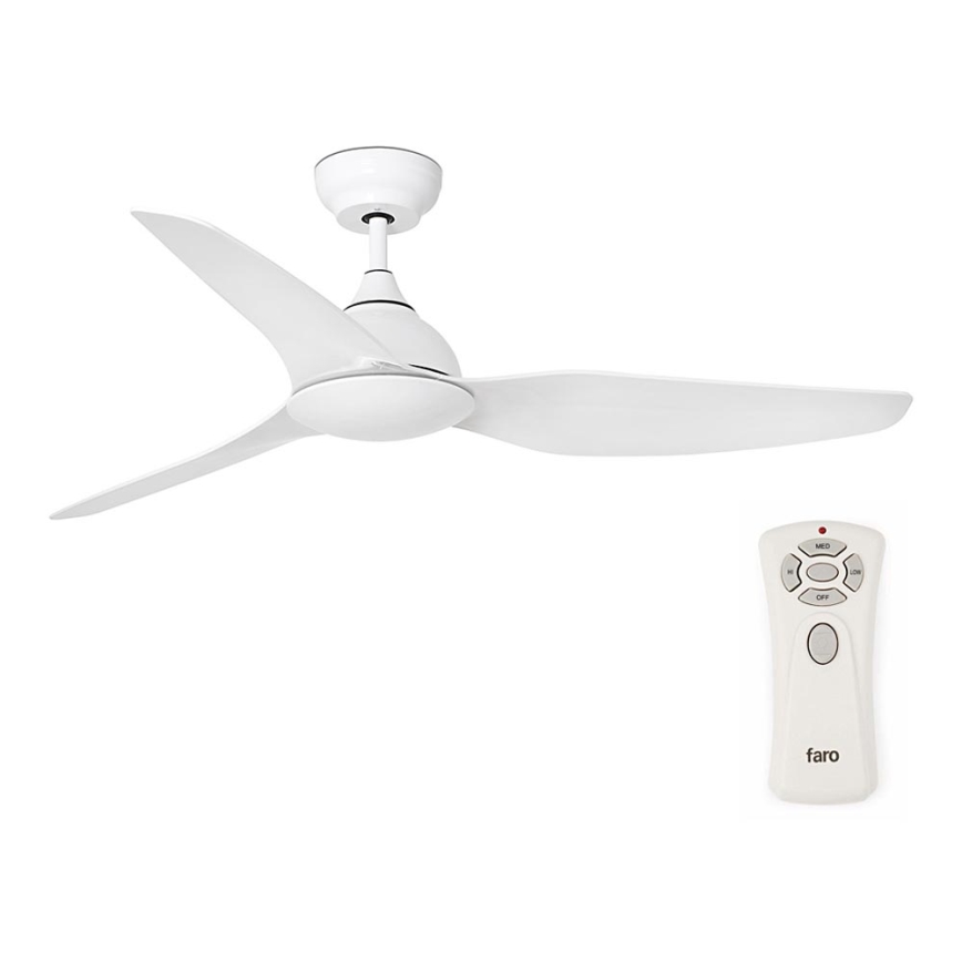 FARO 33770 - Ceiling fan SIOUX with a remote control IP44