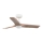 FARO 33805-1TW - LED Dimmable ceiling fan HEYWOOD S LED/10W/230V 2700/3000/4000K wood/white Ø 90 cm + remote control