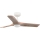 FARO 33805WT-1TW - LED Dimmable ceiling fan HEYWOOD S LED/10W/230V 2700/4000/6000K wood/white d. 90 cm Wi-Fi Tuya + remote control
