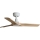 FARO 33805WT - Ceiling fan HEYWOOD S wood/white d. 90 cm Wi-Fi Tuya + remote control