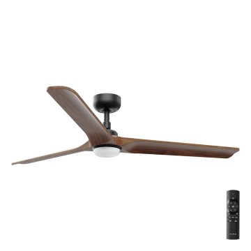FARO 33809-1TW - HEYWOOD LED Dimmable Fan LED/10W/230V 2700/3000/4000K Ø 132 cm + Remote Control