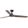 FARO 33809WT - Ceiling fan HEYWOOD L wood/black d. 132 cm Wi-Fi Tuya + remote control