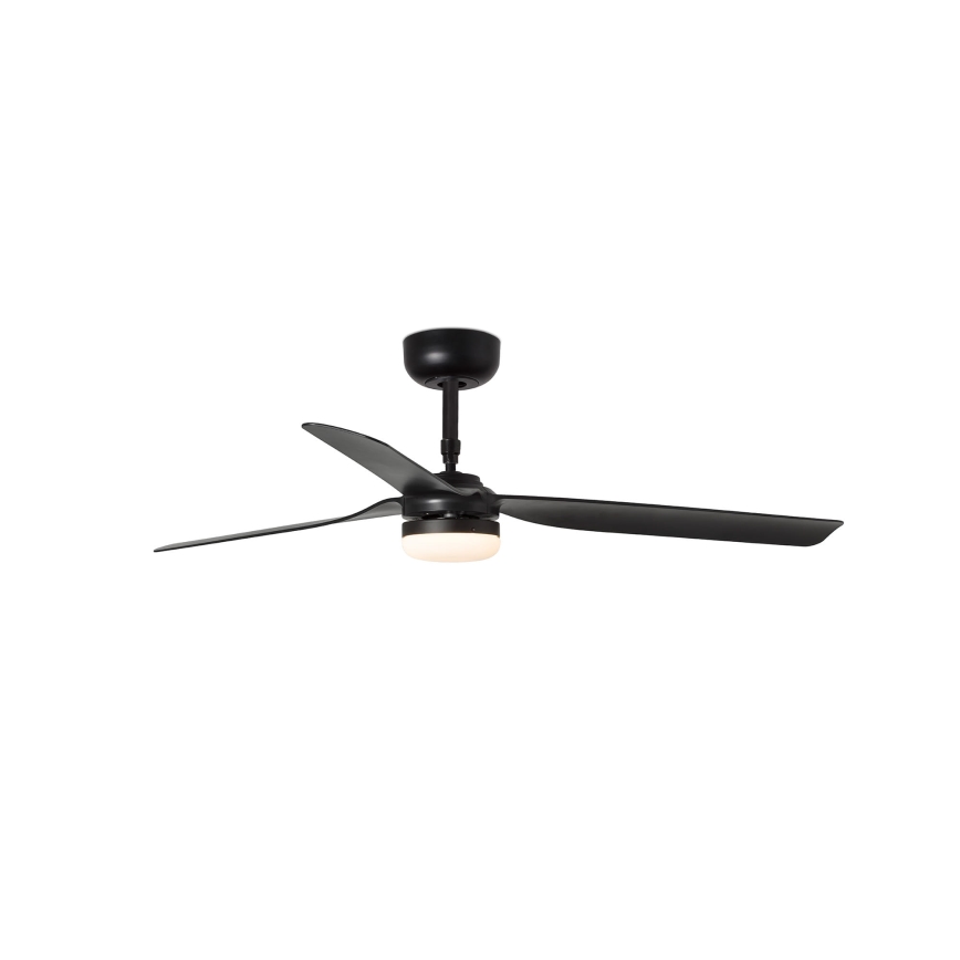 FARO 33815WT-21 - LED Dimmable ceiling fan PUNT M LED/18W/230V 2700/3000/4000K black Ø 132 cm Wi-Fi Tuya + remote control