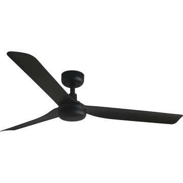 FARO 33815WT - Ceiling fan PUNT M black d. 132 cm Wi-Fi Tuya + remote control