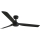 FARO 33815WT - Ceiling fan PUNT M black d. 132 cm Wi-Fi Tuya + remote control