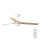 FARO 33816-20 - LED Ceiling fan PUNT LED/18W/230V Wi-Fi beige/white + remote control