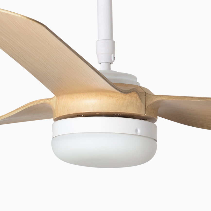 FARO 33816-20 - LED Ceiling Fan PUNT LED/18W/230V Wi-Fi beige/white + remote control
