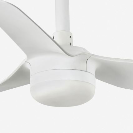 FARO 33820-1TW - MINI PUNT LED Dimmable Ceiling Fan with 10W LED (2700/3000/4000K), White, Ø 90 cm – Remote Control Included
