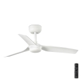FARO 33820 - Ceiling fan MINI PUNT S white d. 90 cm + remote control