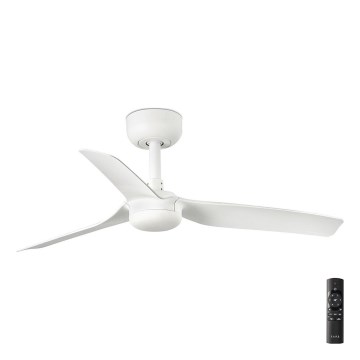 FARO 33820 - Ceiling fan MINI PUNT S white d. 90 cm + remote control