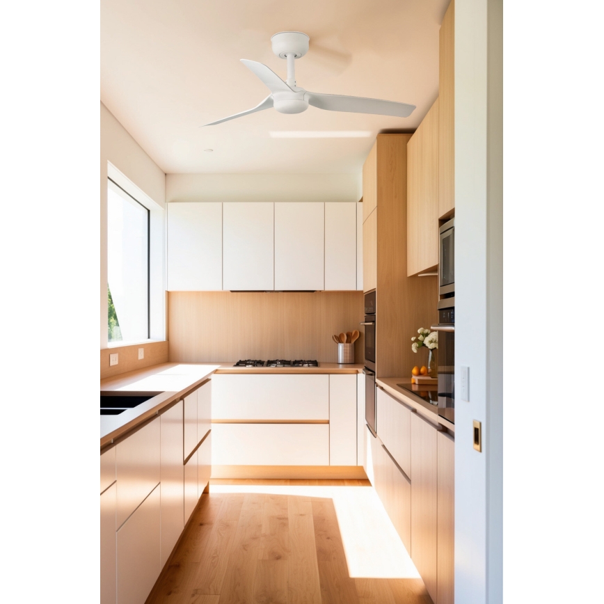FARO 33820WP - Ceiling fan MINI PUNT S white d. 90 cm SMART + remote control