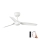 FARO 33820WP - Ceiling fan MINI PUNT S white d. 90 cm SMART + remote control