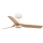 FARO 33821WT - Ceiling fan MINI PUNT S brown/white d. 90 cm Wi-Fi Tuya + remote control