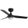 FARO 33822WT-1TW - LED Dimmable ceiling fan MINI PUNT S LED/10W/230V 2700/4000/6000K black d. 90 cm Wi-Fi Tuya + remote control