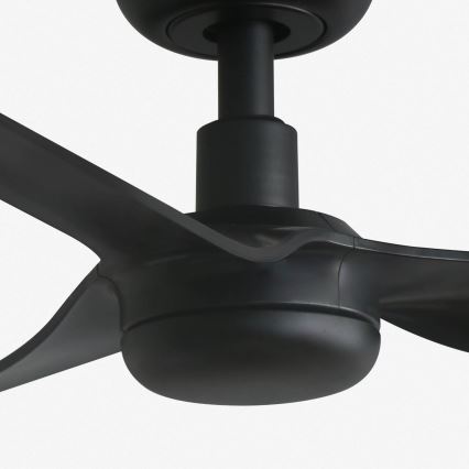FARO 33822WT - Ceiling fan MINI PUNT S black d. 90 cm Wi-Fi Tuya + remote control