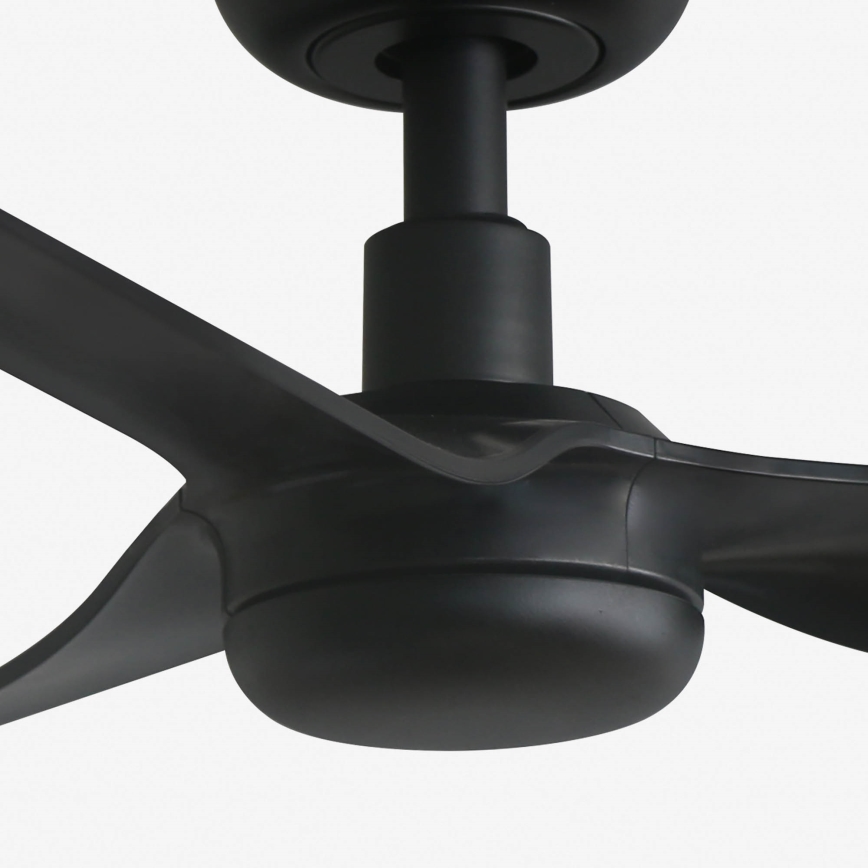 FARO 33822WT - Ceiling fan MINI PUNT S black d. 90 cm Wi-Fi Tuya + remote control