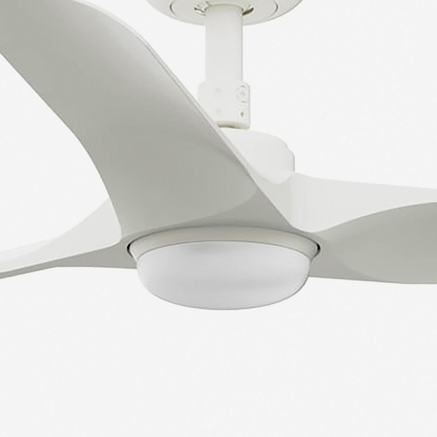 FARO 33824-1TW - HEY S LED dimmable ceiling fan LED/10W/230V 2700/3000/4000K white Ø 90 cm + remote control