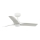 FARO 33824WT-1TW - LED Dimmable ceiling fan HEY S LED/10W/230V 2700/4000/6000K white d. 90 cm Wi-Fi Tuya + remote control