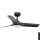 FARO 33825-1TW - HEY S LED Dimmable Ceiling Fan LED/10W/230V 2700/3000/4000K black Ø 90 cm + remote control
