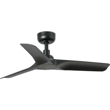FARO 33825WT - Ceiling fan HEY S black d. 90 cm Wi-Fi Tuya + remote control