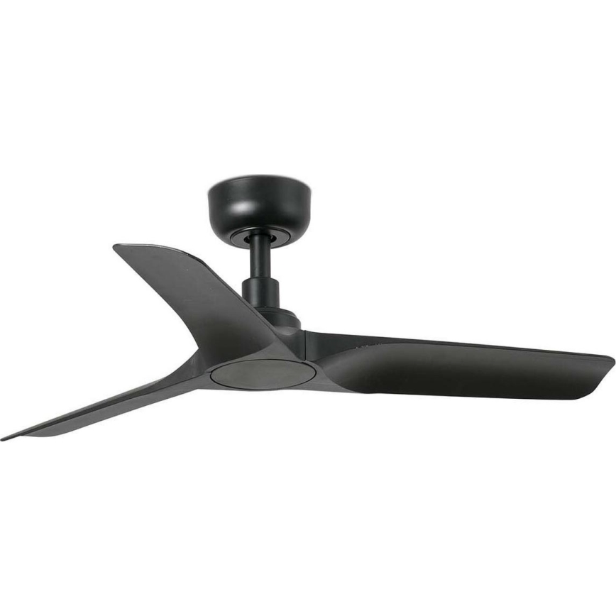 FARO 33825WT - Ceiling fan HEY S black d. 90 cm Wi-Fi Tuya + remote control