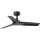 FARO 33825WT - Ceiling fan HEY S black d. 90 cm Wi-Fi Tuya + remote control