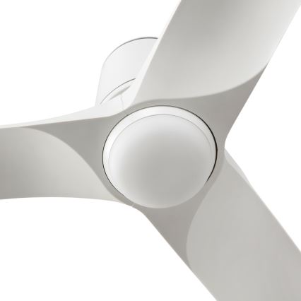 FARO 33826-1TW - Dimmable LED Ceiling Fan HEY TUB with LED, 10W/230V, 2700/3000/4000K, White, Ø 90 cm + Remote Control