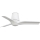 FARO 33826WT-1TW - Dimmable LED ceiling fan HEY TUB S LED/10W/230V 2700/3000/4000K white, Ø 90 cm Tuya Wi-Fi + remote control