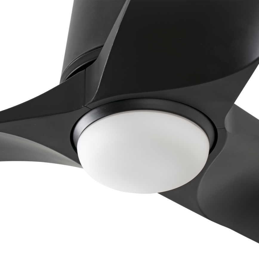 FARO 33827-1TW - HEY TUB S LED Dimmable ceiling fan with 10W LED, 230V, 2700/3000/4000K, black, Ø 90 cm + remote control