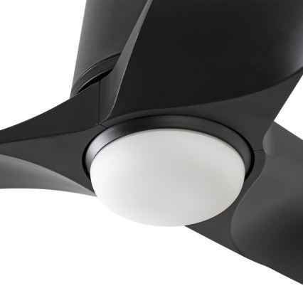 FARO 33827-1TW - LED Dimmable ceiling fan HEY TUB S LED/10W/230V 2700/4000/6000K black d. 90 cm + remote control