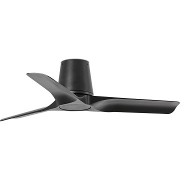 FARO 33827 - Ceiling fan HEY TUB S black d. 90 cm + remote control