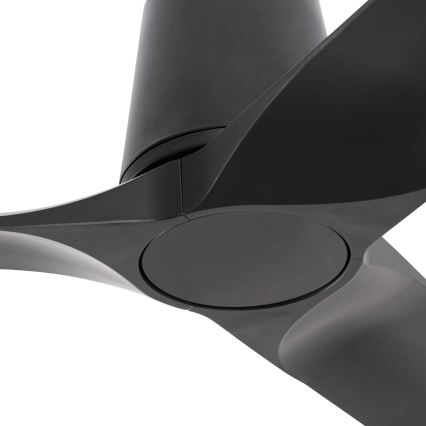 FARO 33827 - Ceiling fan HEY TUB S black d. 90 cm + remote control