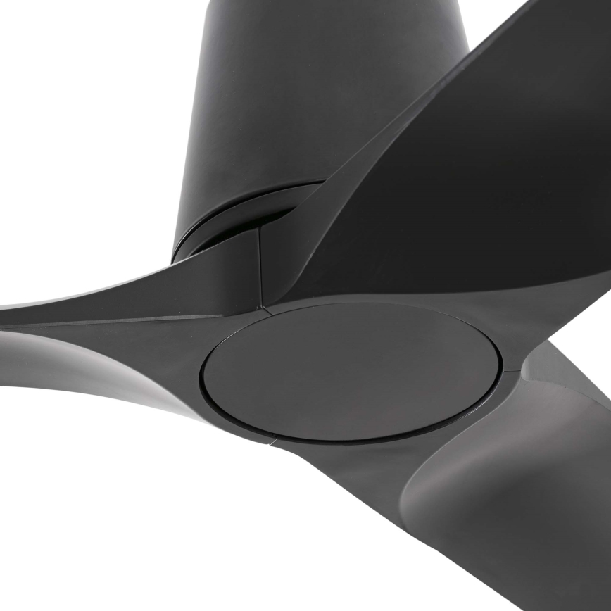 FARO 33827 - Ceiling fan HEY TUB S black d. 90 cm + remote control