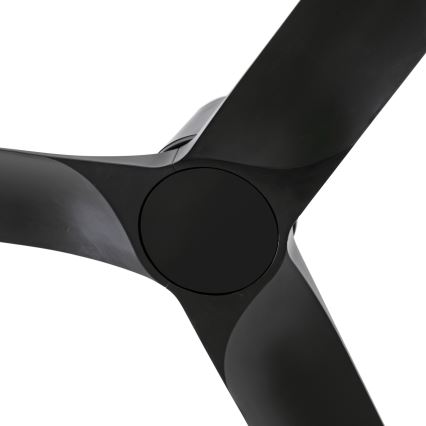 FARO 33827 - Ceiling fan HEY TUB S black d. 90 cm + remote control