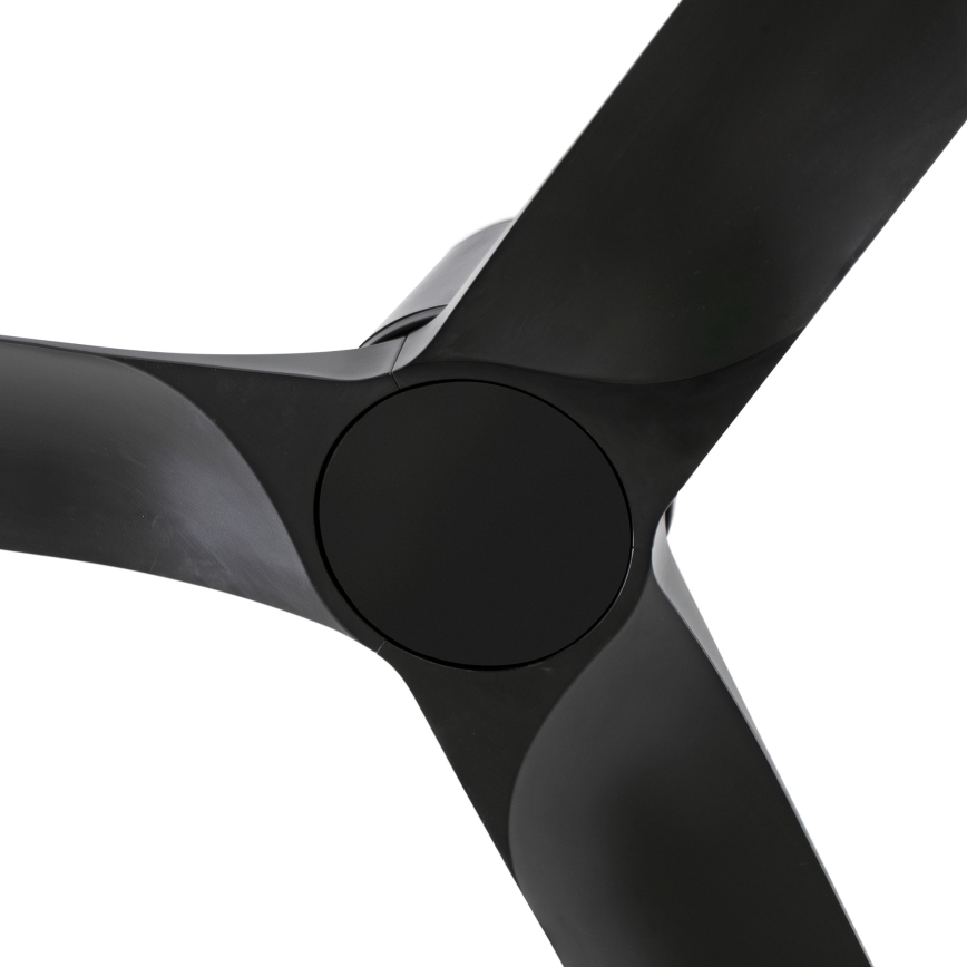 FARO 33827 - Ceiling fan HEY TUB S black d. 90 cm + remote control