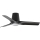 FARO 33827WT1S - HEY TUB S LED dimmable ceiling fan, 10W LED, 230V, 2700/3000/4000K, Ø90 cm, black, Tuya Wi‑Fi + remote control