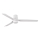 FARO 33828-1TW - LED Dimmable Ceiling Fan PUNT TUB M LED/18W/230V 2700/3000/4000K Ø 130 cm white + remote control